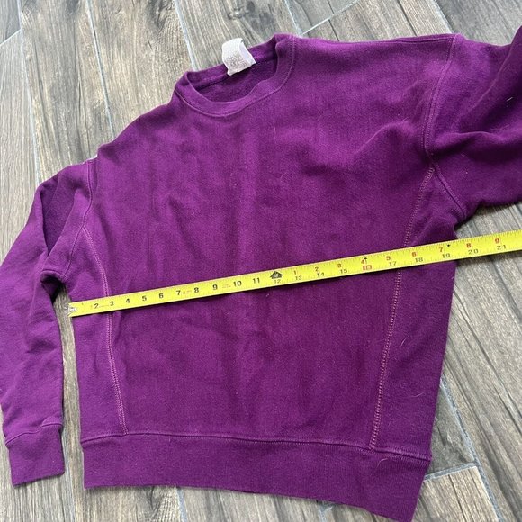 Champion reverse weave purple crewneck size medium - Picture 5 of 6